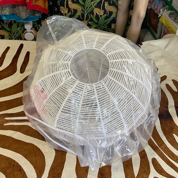 SOLD New Large Rattan Globe Light Pendan Woven Hanging Modern Interior Design - Picture 6 of 7